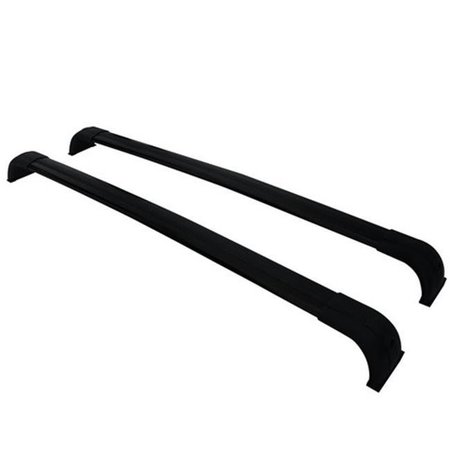 SPEC-D TUNING Spec-D Tuning RRB-RRL33206SBK Roof Rack for 06 to 13 Land Rover Range Rover; Black - 5 x 12 x 65 in. RRB-RRL33206SBK